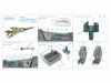 Quinta Studio QD48456 MiG-23M/MiG-23MF 3D-Printed & coloured Interior on decal paper (Trumpeter) 1/48